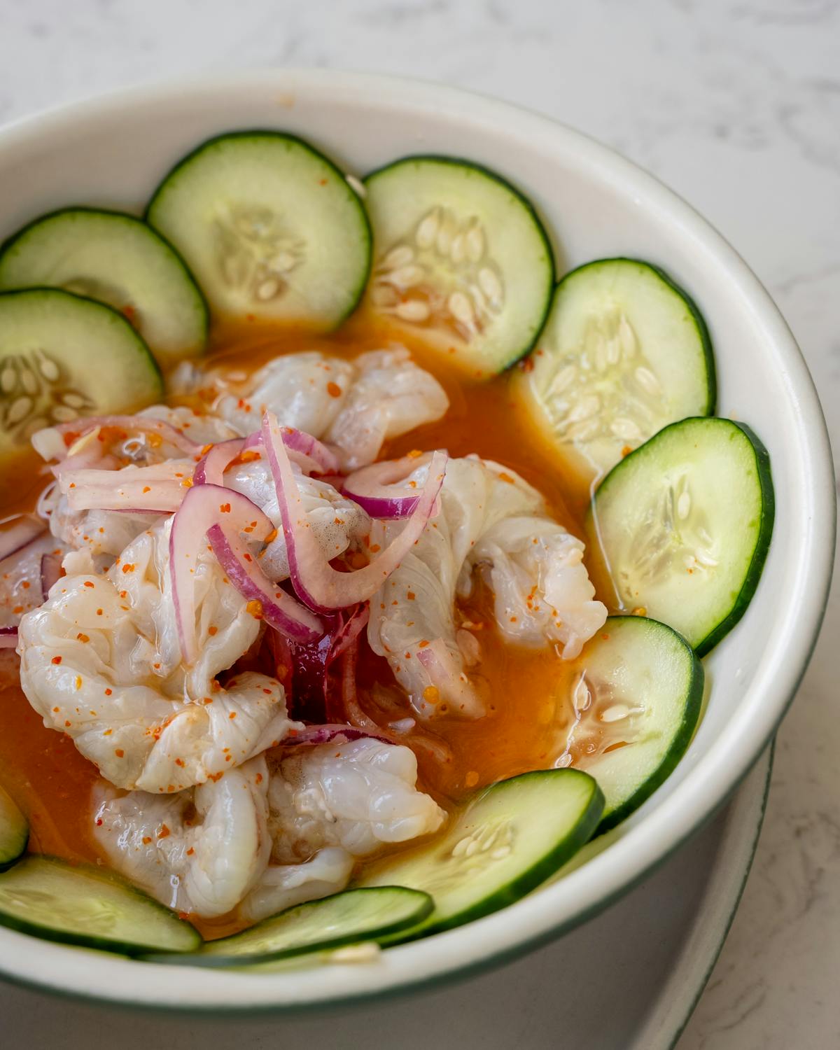 a bowl of food on a plate